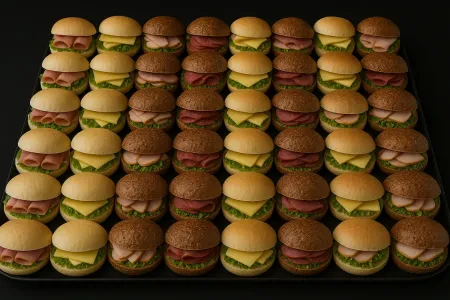 Lunchdeal 50 Broodjes - 50 Belegde Broodjes (Budgetvriendelijk)