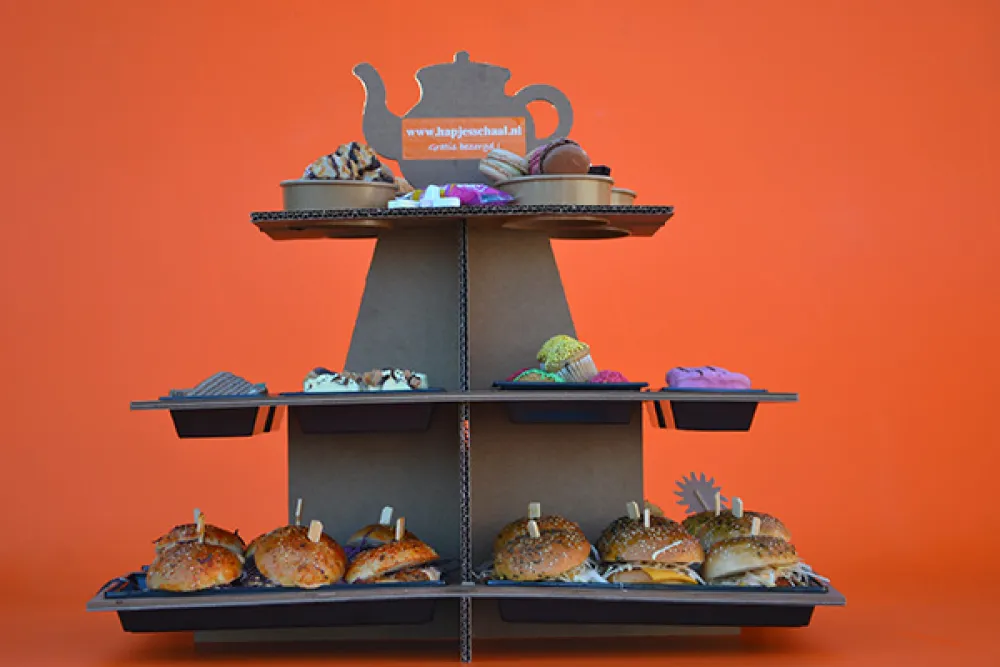 VEGA hightea 6/8 personen inclusief etagere