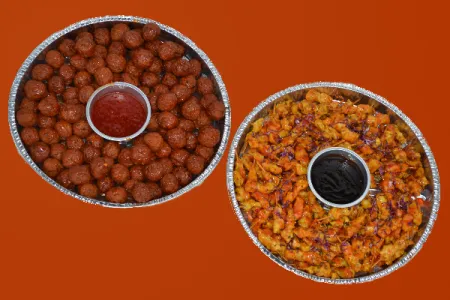 Ovenschalen Gehaktballetjes & Kip Sate - 2 schalen