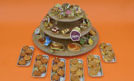 XXL high tea waanzinnig groot