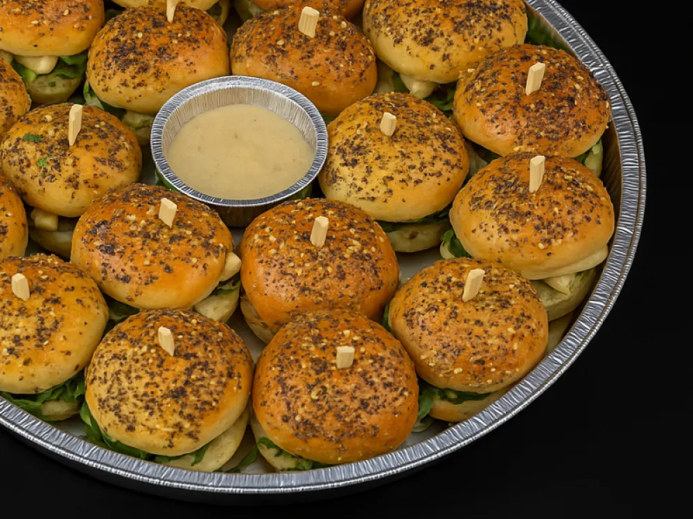 18 vega hamburgertjes