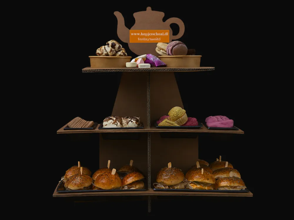 VEGA hightea 6/8 personen inclusief etagere